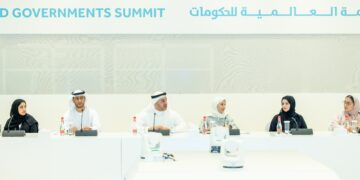 خلال اجتماعها ضمن فعاليات القمة العالمية للحكومات 