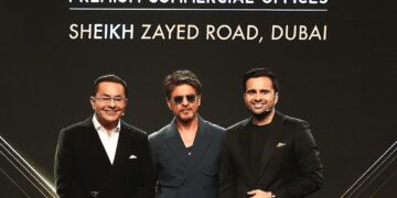 شاروخان يحصل على برج يحمل اسمه – دانوب بروبرتيز تطلق “شاروكز من دانوب”، برجاً تجارياً فاخراً في قلب دبي