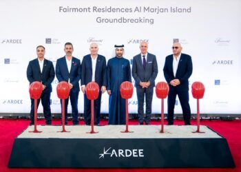 أرضي تطلق الأعمال الإنشائية لمشروع فيرمونت ريزيدنسز جزيرة المرجان وفندق فيرمونت جزيرة المرجان بقيمة 2 مليار درهم في رأس الخيمة